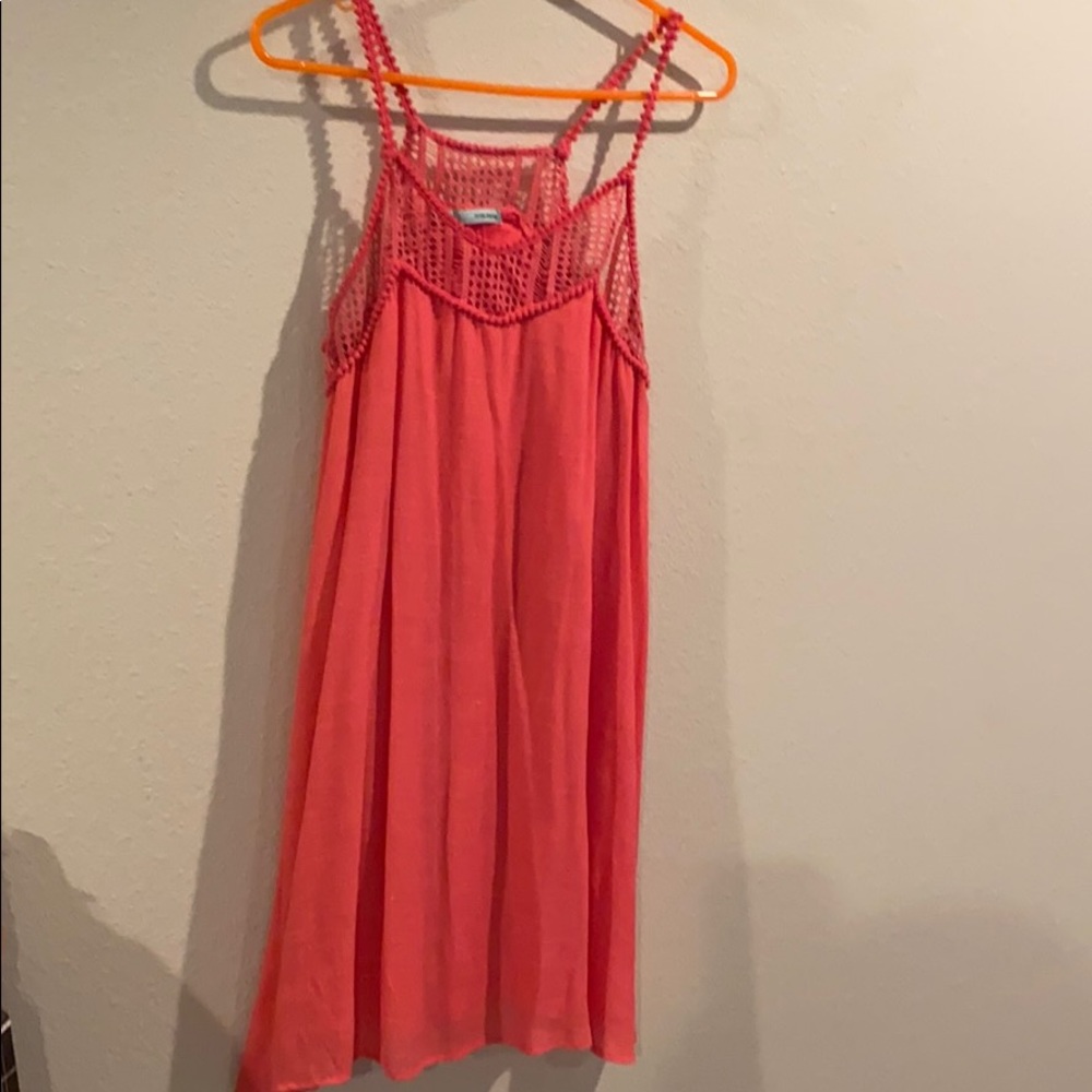 Pink Flowing Summer Dress